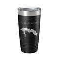 Lake Acworth Map Tumbler Travel Mug Insulated Laser Engraved Coffee Cup Georgia 20 oz