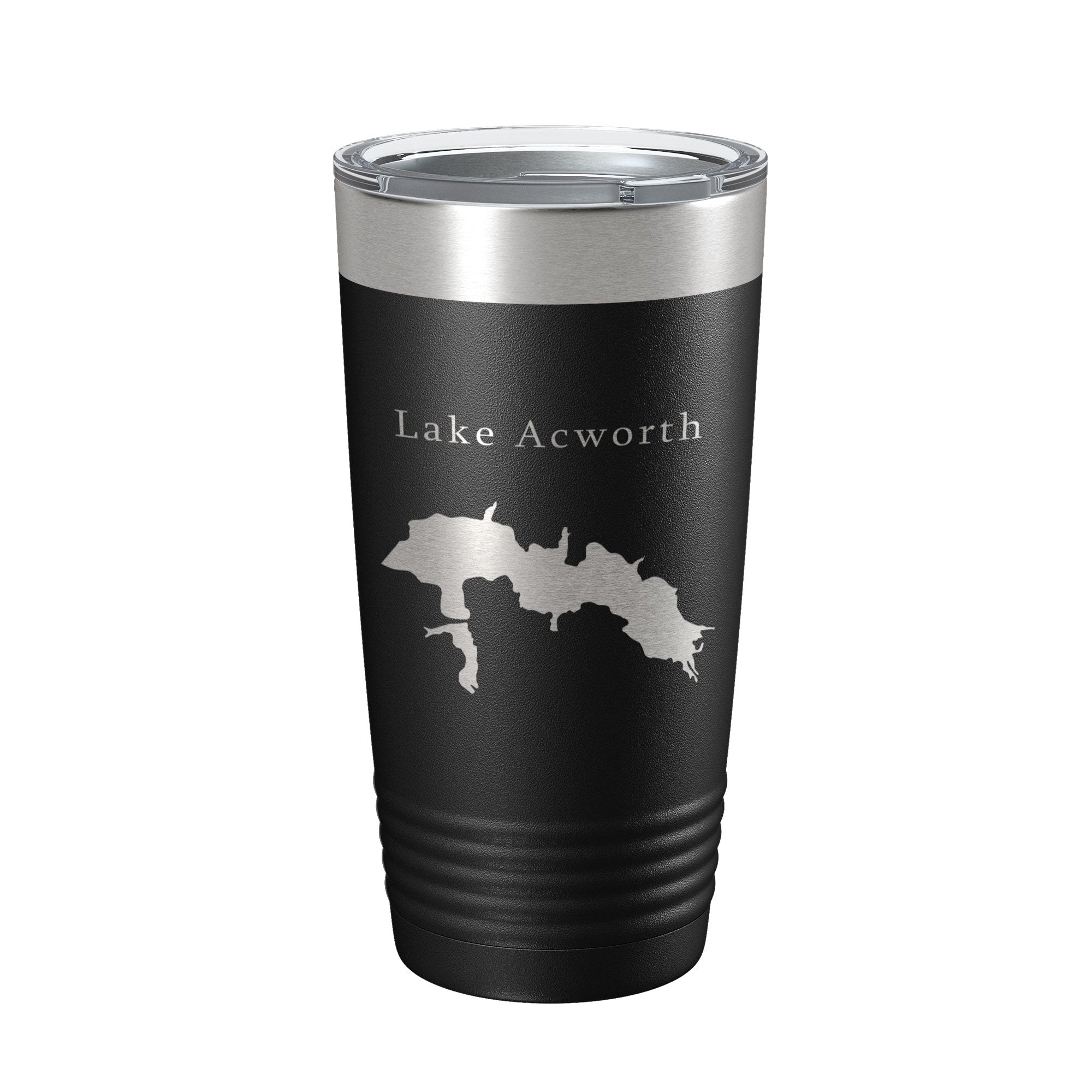 Lake Acworth Map Tumbler Travel Mug Insulated Laser Engraved Coffee Cup Georgia 20 oz